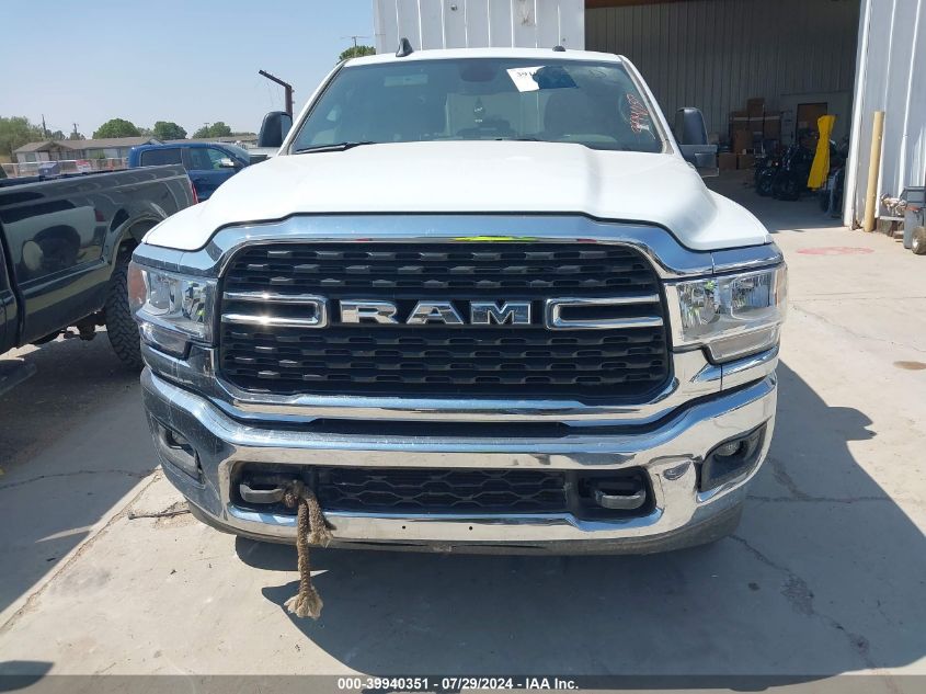 2024 Ram 2500 Big Horn 4X4 6'4 Box VIN: 3C6UR5DL0RG154295 Lot: 39940351