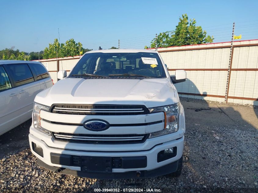 2020 Ford F-150 Lariat VIN: 1FTEW1E58LKD83645 Lot: 39940352