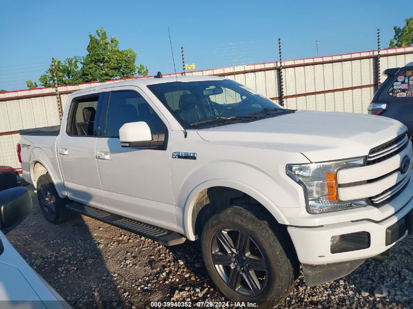 2020 Ford F-150 Lariat VIN: 1FTEW1E58LKD83645 Lot: 39940352