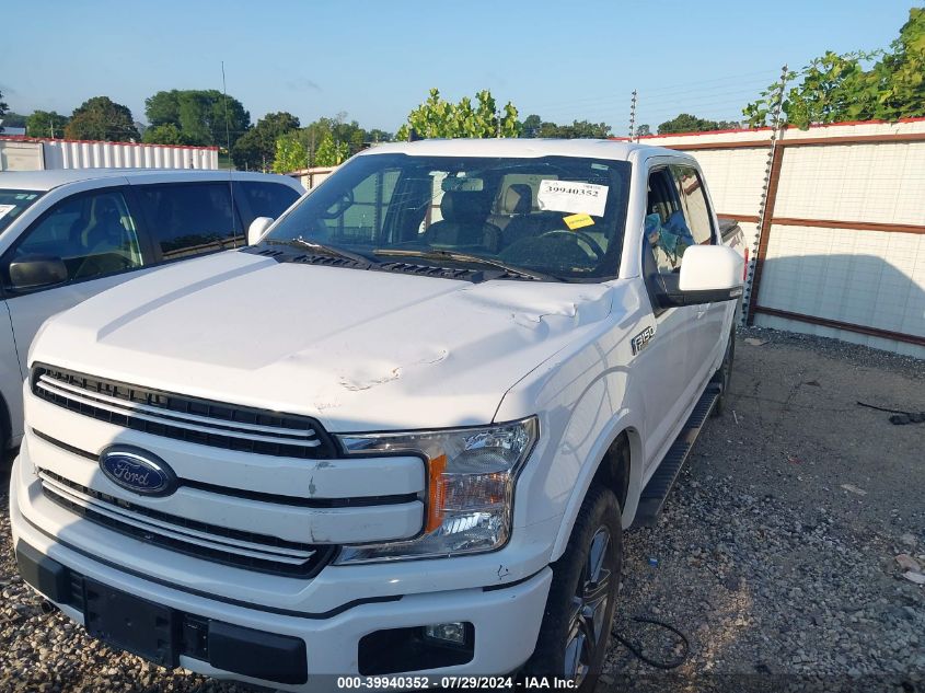 2020 Ford F-150 Lariat VIN: 1FTEW1E58LKD83645 Lot: 39940352