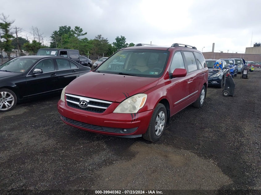 2007 Hyundai Entourage Gls/Se/Limited VIN: KNDMC233176029640 Lot: 39940362