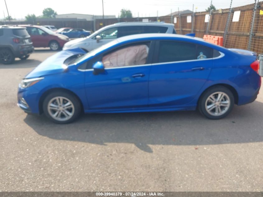 2017 Chevrolet Cruze Lt Auto VIN: 1G1BE5SM0H7205465 Lot: 39940379