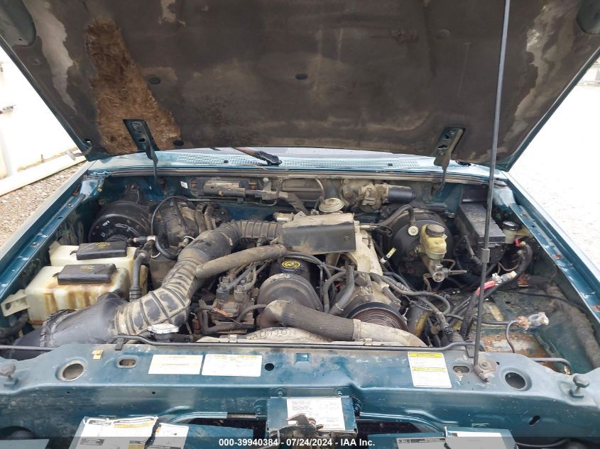 1997 Ford Ranger Splash/Xl/Xlt VIN: 1FTCR10A0VUA84662 Lot: 39940384