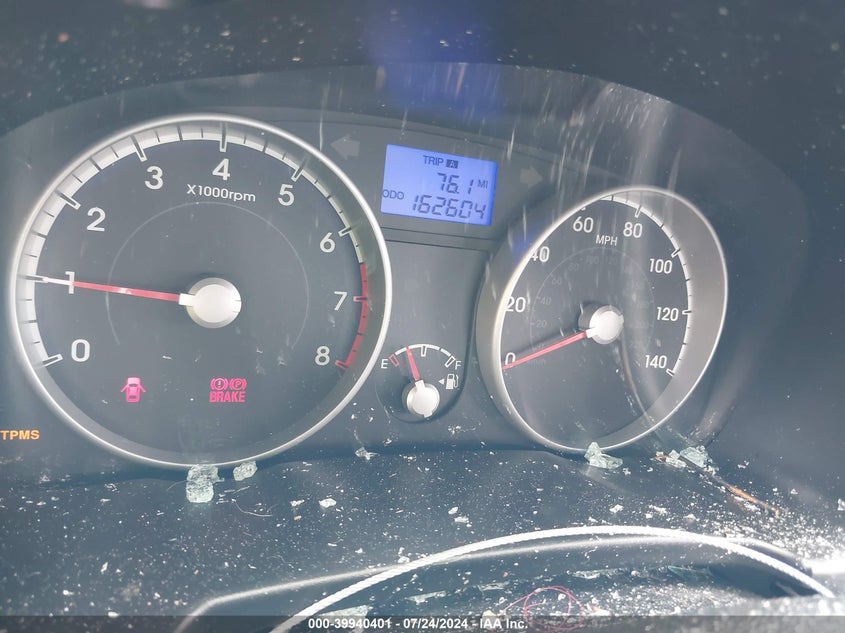 2011 Hyundai Accent Gls VIN: KMHCN4AC8BU619046 Lot: 39940401