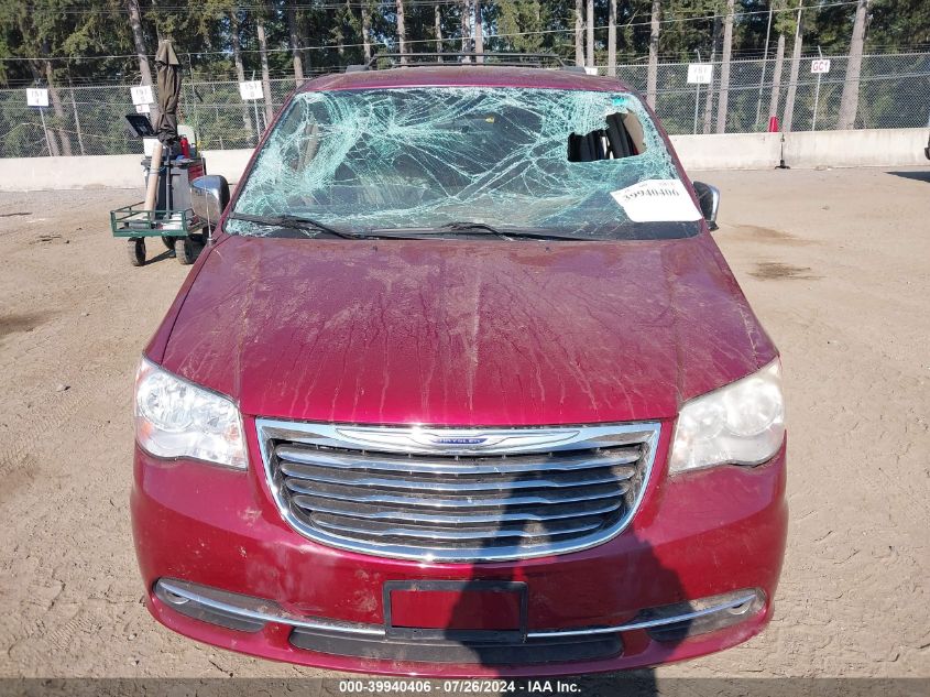 2012 Chrysler Town & Country Touring L VIN: 2C4RC1CG7CR229573 Lot: 39940406