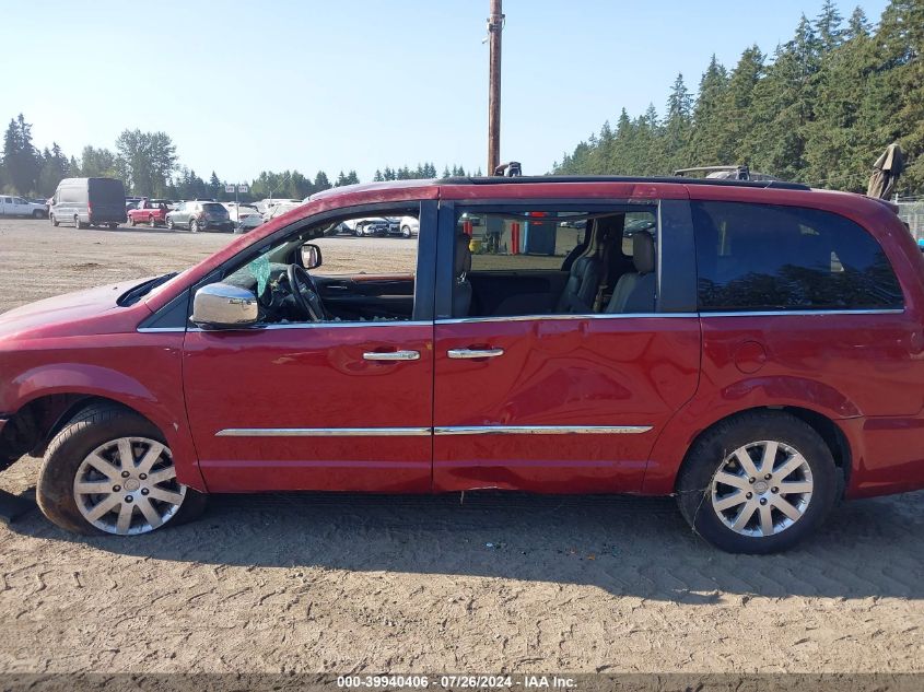 2012 Chrysler Town & Country Touring L VIN: 2C4RC1CG7CR229573 Lot: 39940406