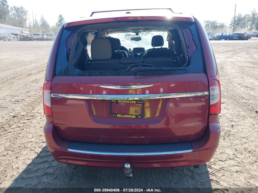 2012 Chrysler Town & Country Touring L VIN: 2C4RC1CG7CR229573 Lot: 39940406