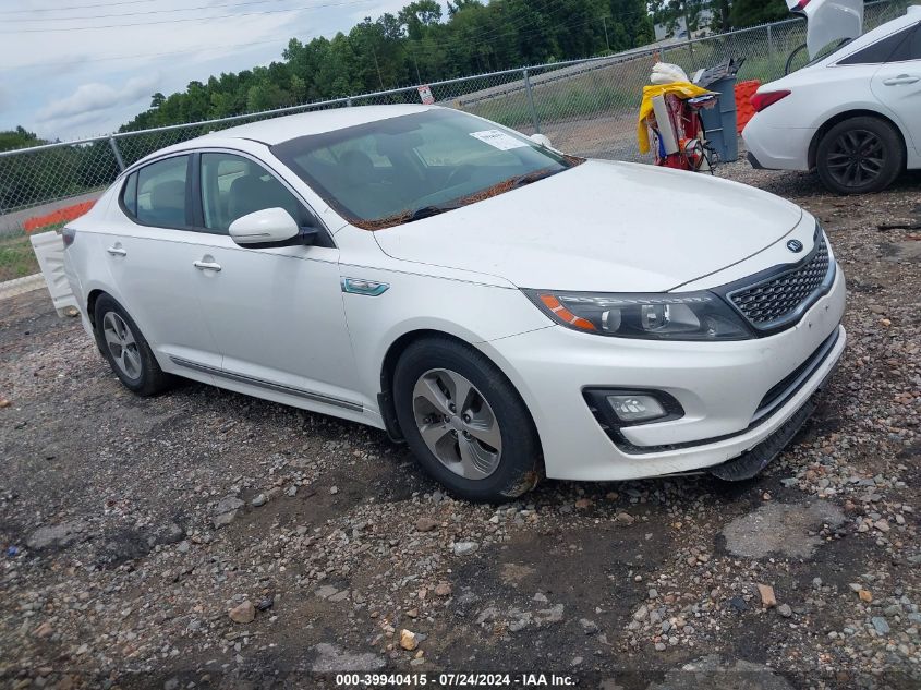 KNAGM4AD0E5064154 | 2014 KIA OPTIMA HYBRID