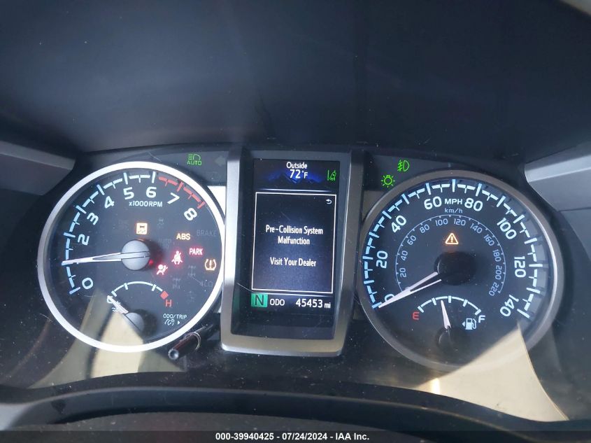 2020 Toyota Tacoma Double Cab/Sr/Sr5/Trd Spo VIN: 3TMCZ5AN3LM308307 Lot: 39940425