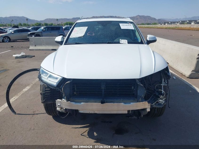 2018 Audi Q5 Premium Plus VIN: WA1BNAFY9J2180849 Lot: 39940426