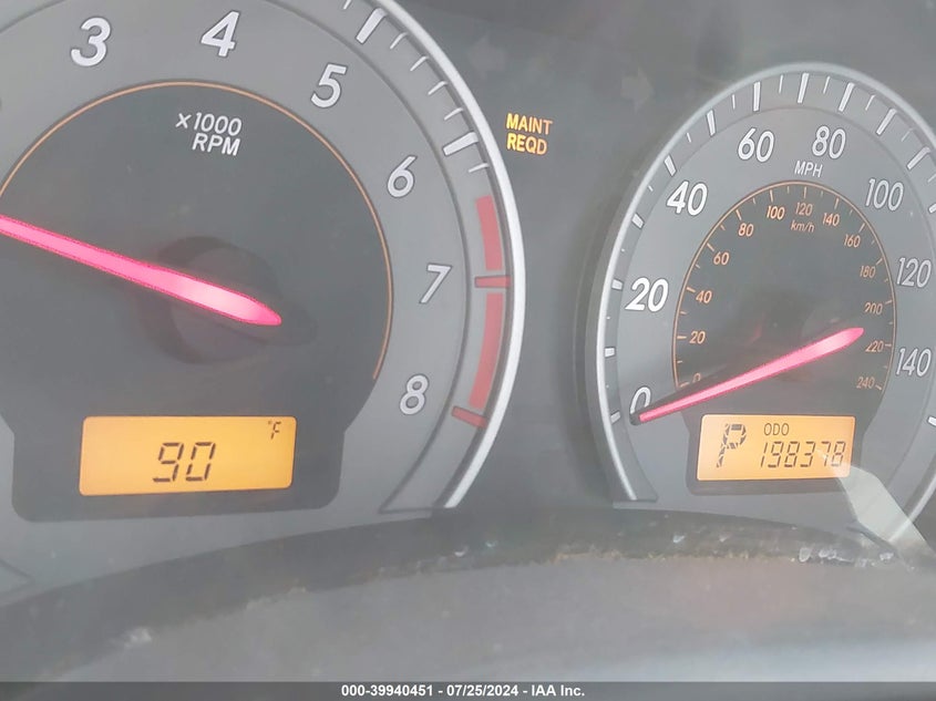 2010 Toyota Corolla S VIN: 1NXBU4EE1AZ306347 Lot: 39940451