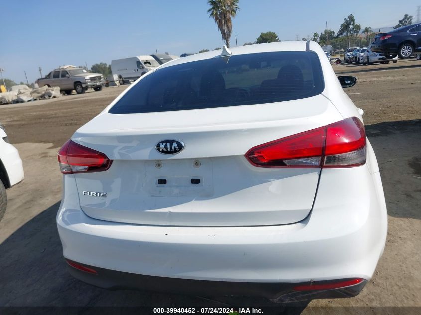 2017 Kia Forte Lx VIN: 3KPFK4A70HE133318 Lot: 39940452