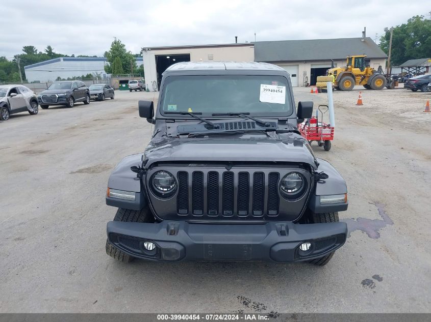 2019 Jeep Wrangler Unlimited Sahara Altitude 4X4 VIN: 1C4HJXEN5KW685805 Lot: 39940454