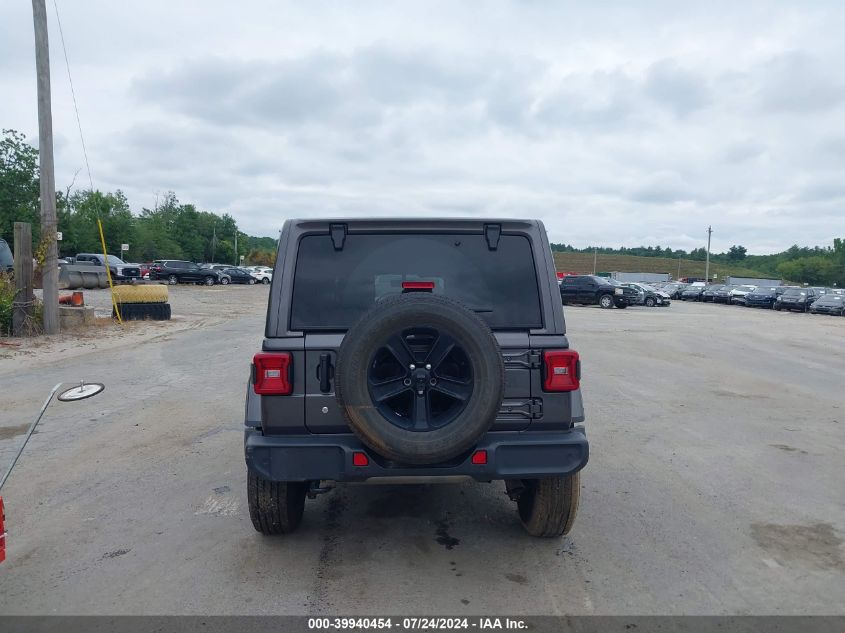 2019 Jeep Wrangler Unlimited Sahara Altitude 4X4 VIN: 1C4HJXEN5KW685805 Lot: 39940454