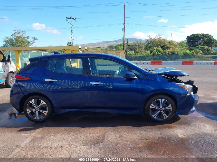 2022 Nissan Leaf Sv 40 Kwh VIN: 1N4AZ1CV2NC553560 Lot: 39940501