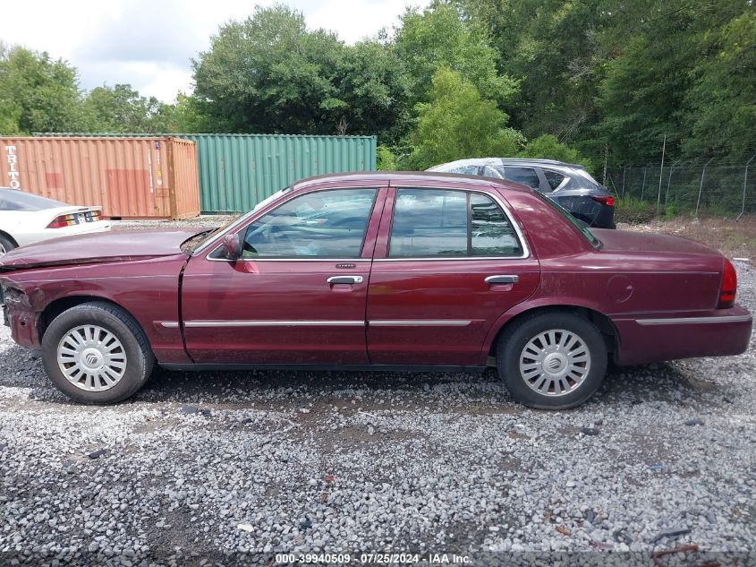 2008 Mercury Grand Marquis Ls VIN: 2MEFM75V18X614241 Lot: 39940509