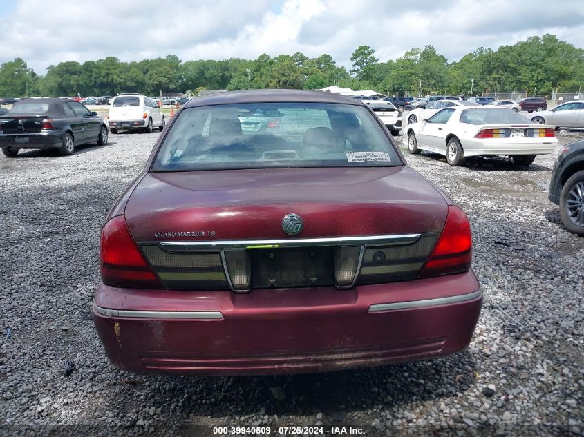 2008 Mercury Grand Marquis Ls VIN: 2MEFM75V18X614241 Lot: 39940509