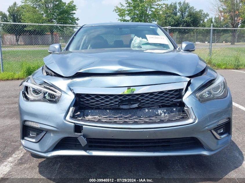 2018 Infiniti Q50 3.0T Luxe VIN: JN1EV7AR2JM430929 Lot: 39940512