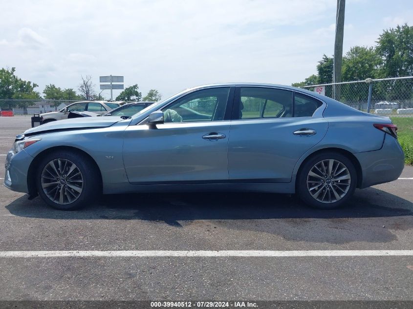 2018 Infiniti Q50 3.0T Luxe VIN: JN1EV7AR2JM430929 Lot: 39940512