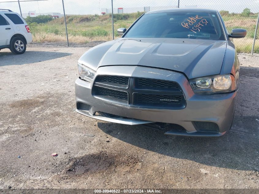 2012 Dodge Charger Police VIN: 2C3CDXATXCH159437 Lot: 39940522