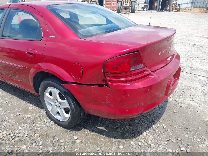 2001 Dodge Stratus Se VIN: 1B3EJ46U11N643211 Lot: 39940542