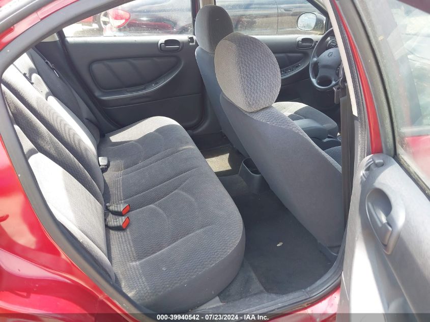 2001 Dodge Stratus Se VIN: 1B3EJ46U11N643211 Lot: 39940542