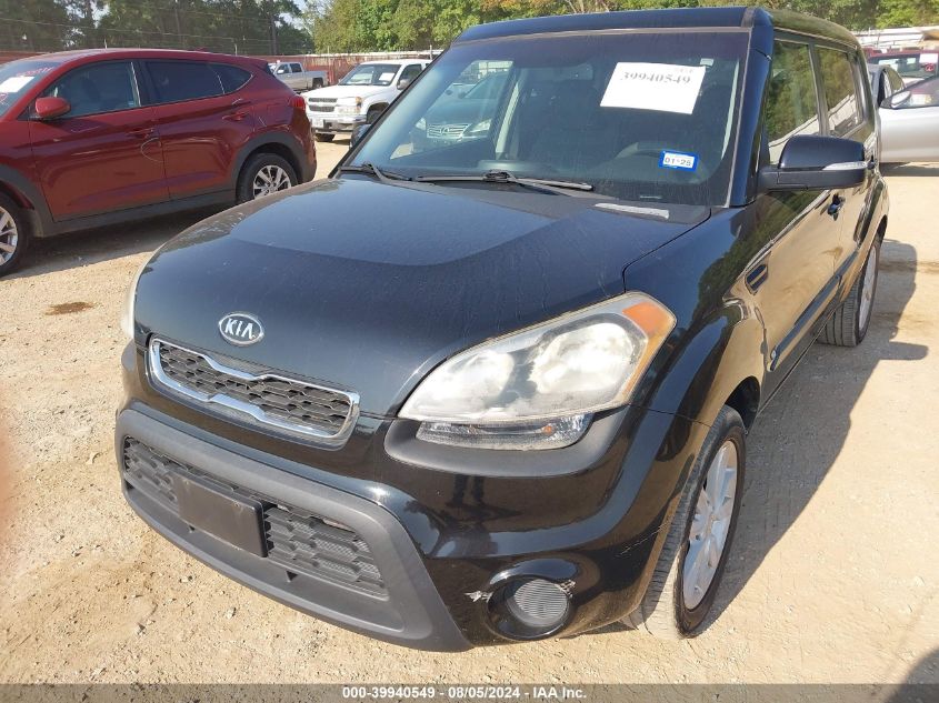 2012 Kia Soul + VIN: KNDJT2A63C7388086 Lot: 39940549