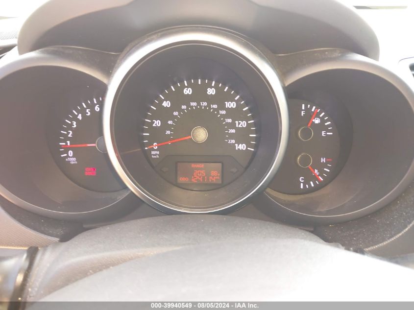 2012 Kia Soul + VIN: KNDJT2A63C7388086 Lot: 39940549