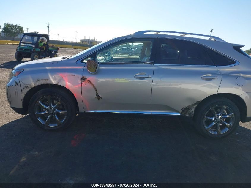 2012 Lexus Rx 350 VIN: JTJBK1BAXC2444815 Lot: 39940557