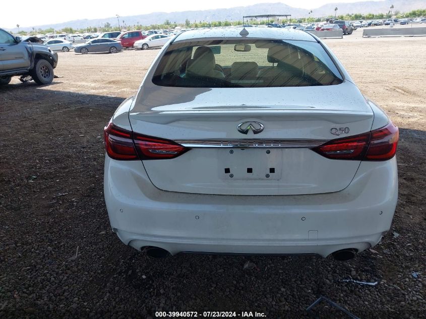 2019 Infiniti Q50 3.0T Luxe VIN: JN1EV7AP3KM518159 Lot: 39940572