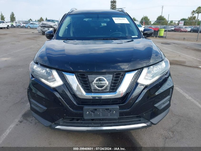 2017 Nissan Rogue Sv VIN: KNMAT2MT9HP586874 Lot: 39940601