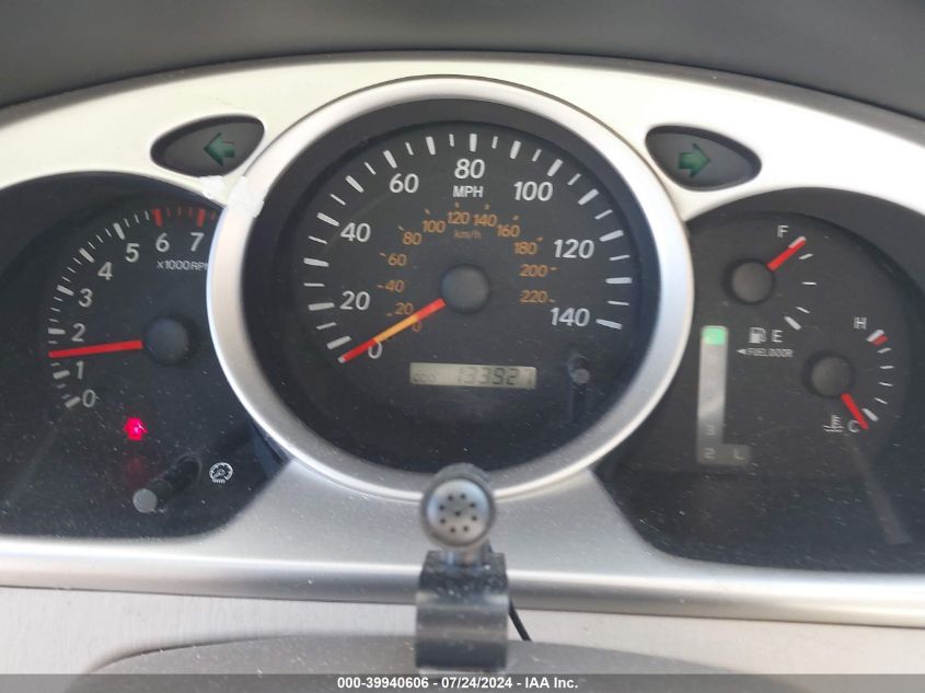 2005 Toyota Highlander Limited VIN: JTEEP21A850121575 Lot: 39940606