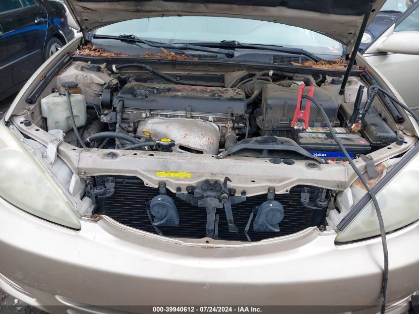 2003 Toyota Camry Le VIN: 4T1BE32KX3U174418 Lot: 39940612