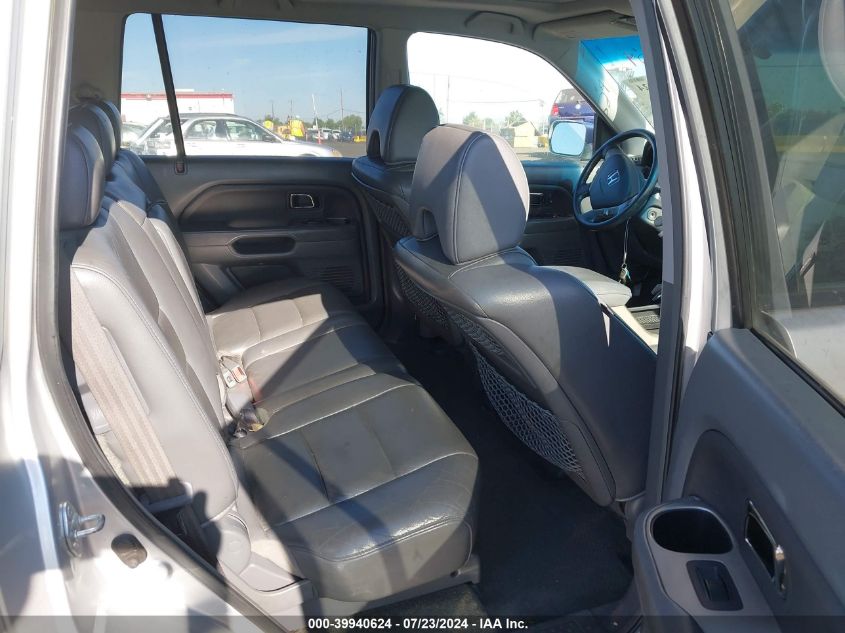 2007 Honda Pilot Ex-L VIN: 2HKYF18717H516406 Lot: 39940624