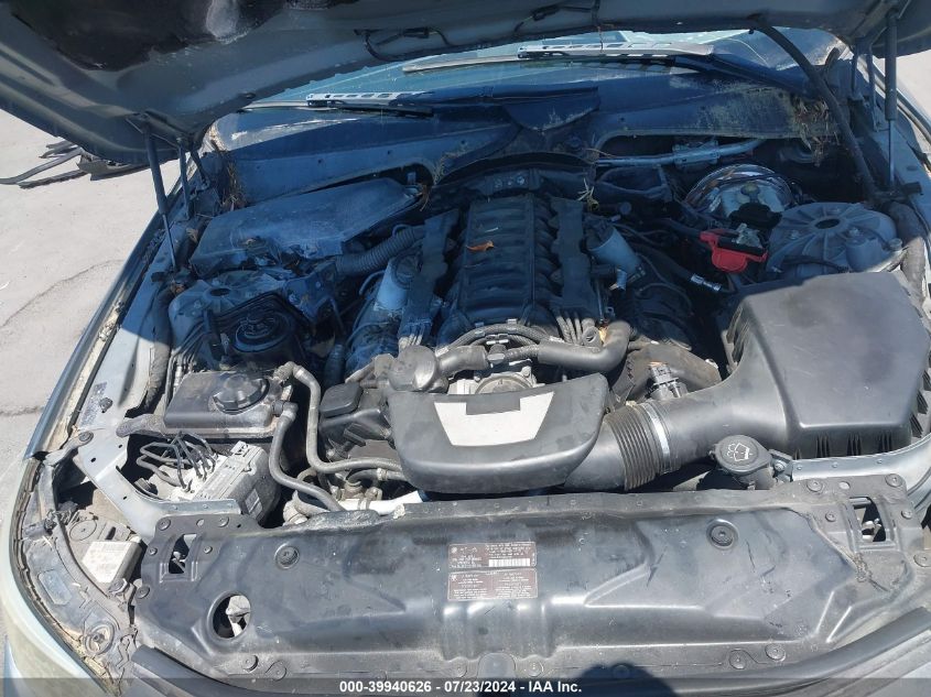 2008 BMW 550I VIN: WBANW53548CT48254 Lot: 39940626