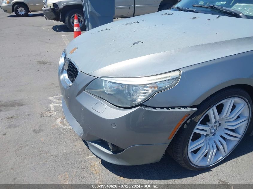 2008 BMW 550I VIN: WBANW53548CT48254 Lot: 39940626