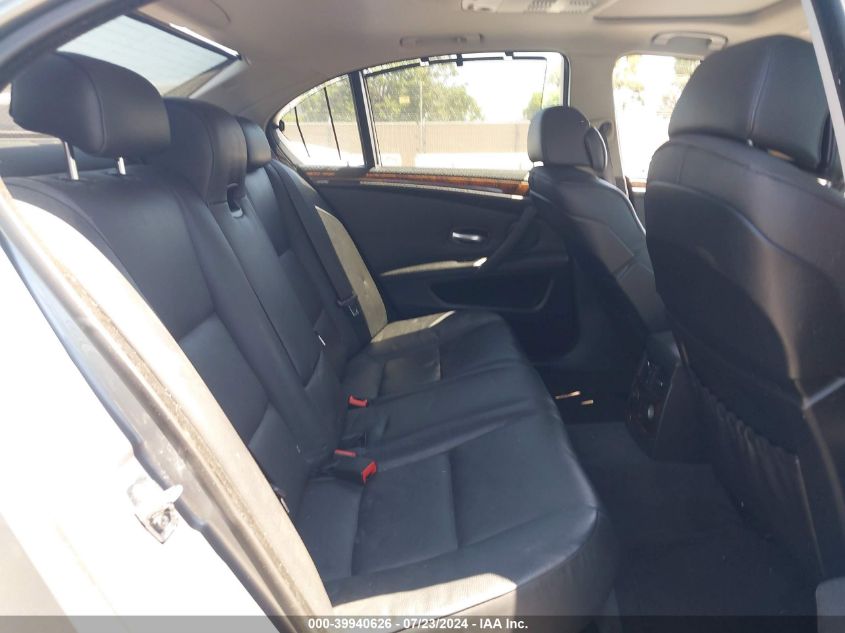 2008 BMW 550I VIN: WBANW53548CT48254 Lot: 39940626