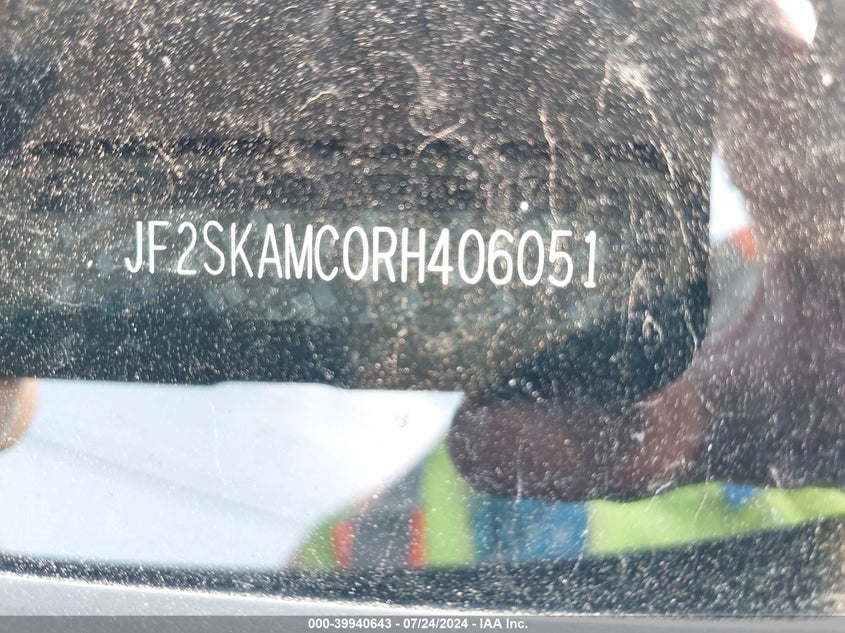 2024 Subaru Forester Touring VIN: JF2SKAMC0RH406051 Lot: 39940643