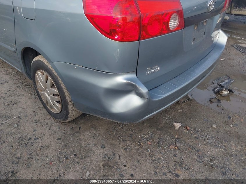 2006 Toyota Sienna Ce/Le VIN: 5TDZA23C46S399104 Lot: 39940657