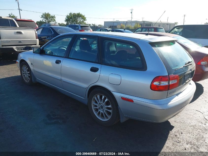 2003 Volvo V40 A VIN: YV1VW27523F970123 Lot: 39940669