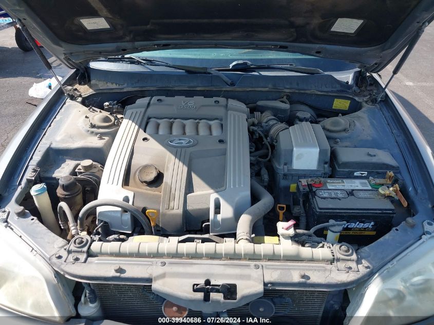 2004 Hyundai Xg350 L VIN: KMHFU45E14A357001 Lot: 39940686