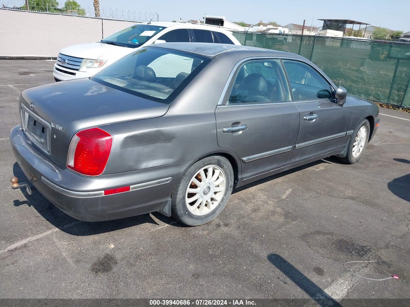 2004 Hyundai Xg350 L VIN: KMHFU45E14A357001 Lot: 39940686