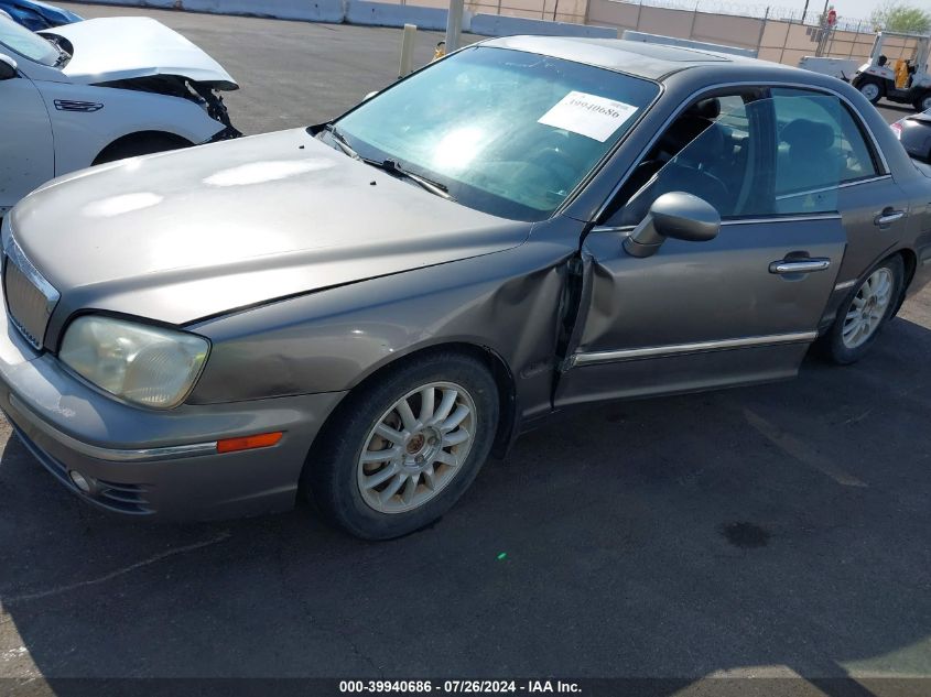 2004 Hyundai Xg350 L VIN: KMHFU45E14A357001 Lot: 39940686