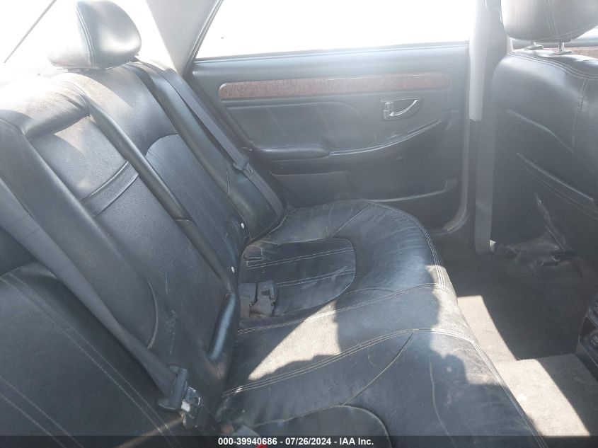 2004 Hyundai Xg350 L VIN: KMHFU45E14A357001 Lot: 39940686