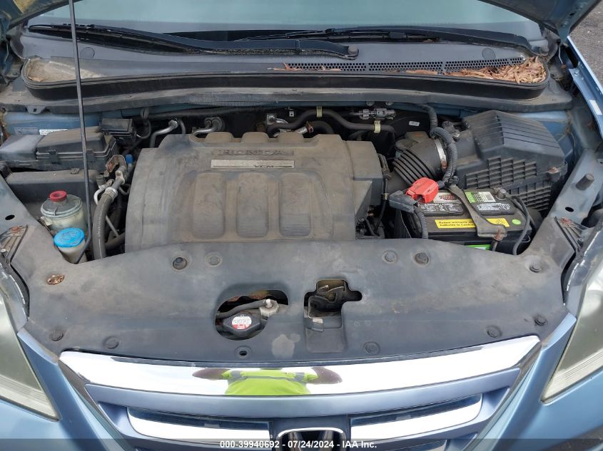 2007 Honda Odyssey Ex-L VIN: 5FNRL38677B108944 Lot: 39940692