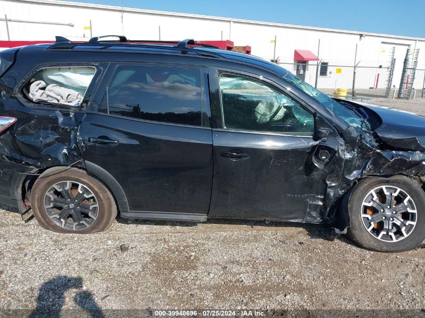 2019 Nissan Pathfinder Sv VIN: 5N1DR2MM5KC647376 Lot: 39940696