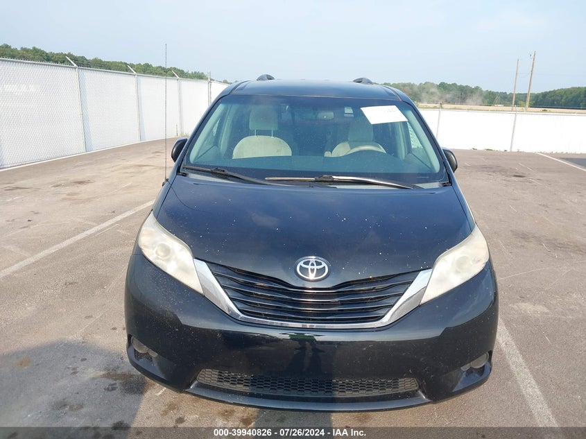 2012 Toyota Sienna Le V6 8 Passenger VIN: 5TDKK3DC5CS252014 Lot: 39940826