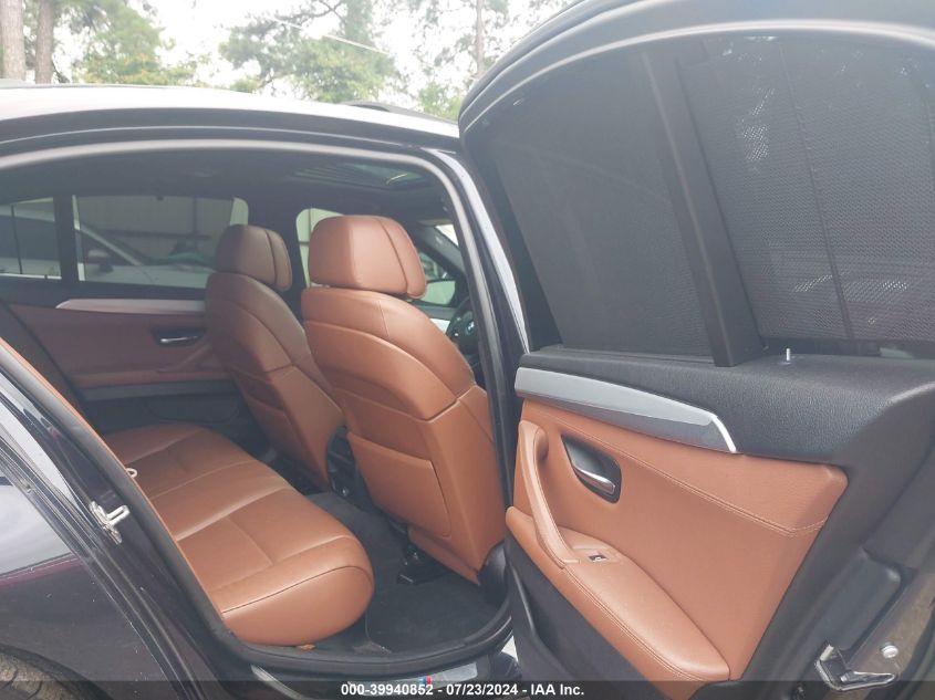 2012 BMW 550I VIN: WBAFR9C55CDV58562 Lot: 39940852