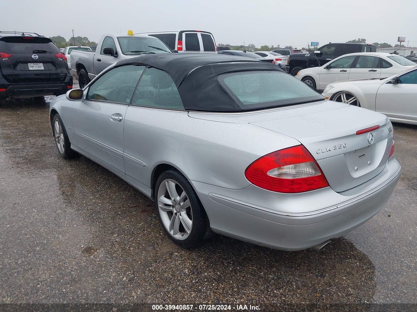 2008 Mercedes-Benz Clk 350 VIN: WDBTK56FX8T096468 Lot: 43580284