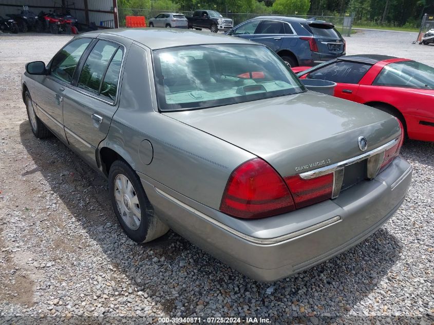 2003 Mercury Grand Marquis Ls Premium/Ls Ultimate VIN: 2MEFM75W03X641478 Lot: 39940871